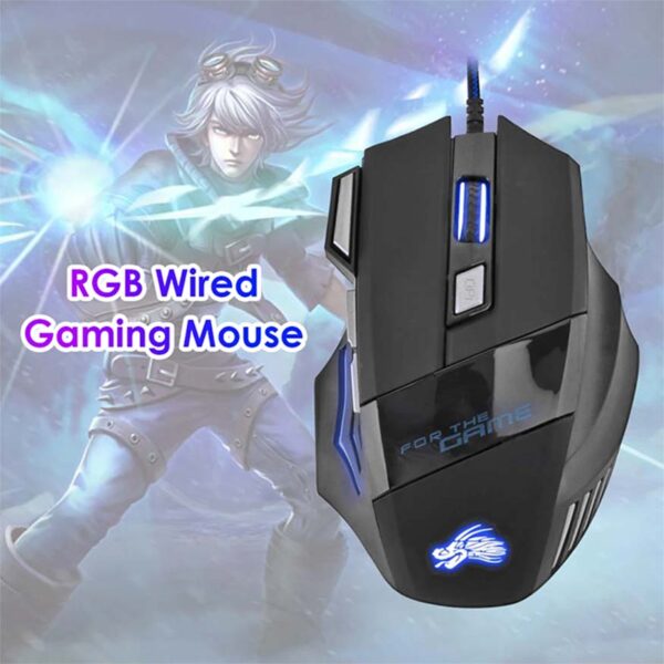 Wired Gaming Mouse 7-Color Backlight - Image 6