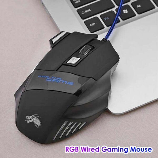 Wired Gaming Mouse 7-Color Backlight - Image 5