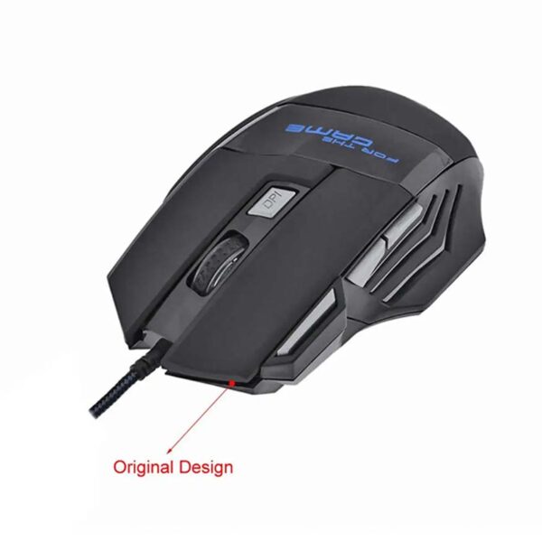 Wired Gaming Mouse 7-Color Backlight - Image 3